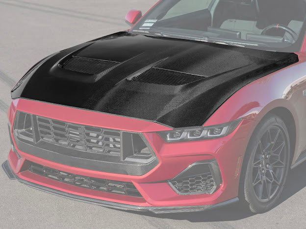 2024-UP MUSTANG S650 | GTD PACKAGE FRONT VENTED HOOD
