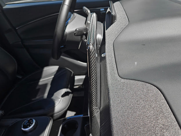 2021-Up Ford Mustang Mach-E | INTERIOR Carbon Fiber Navigation Monitor Cover