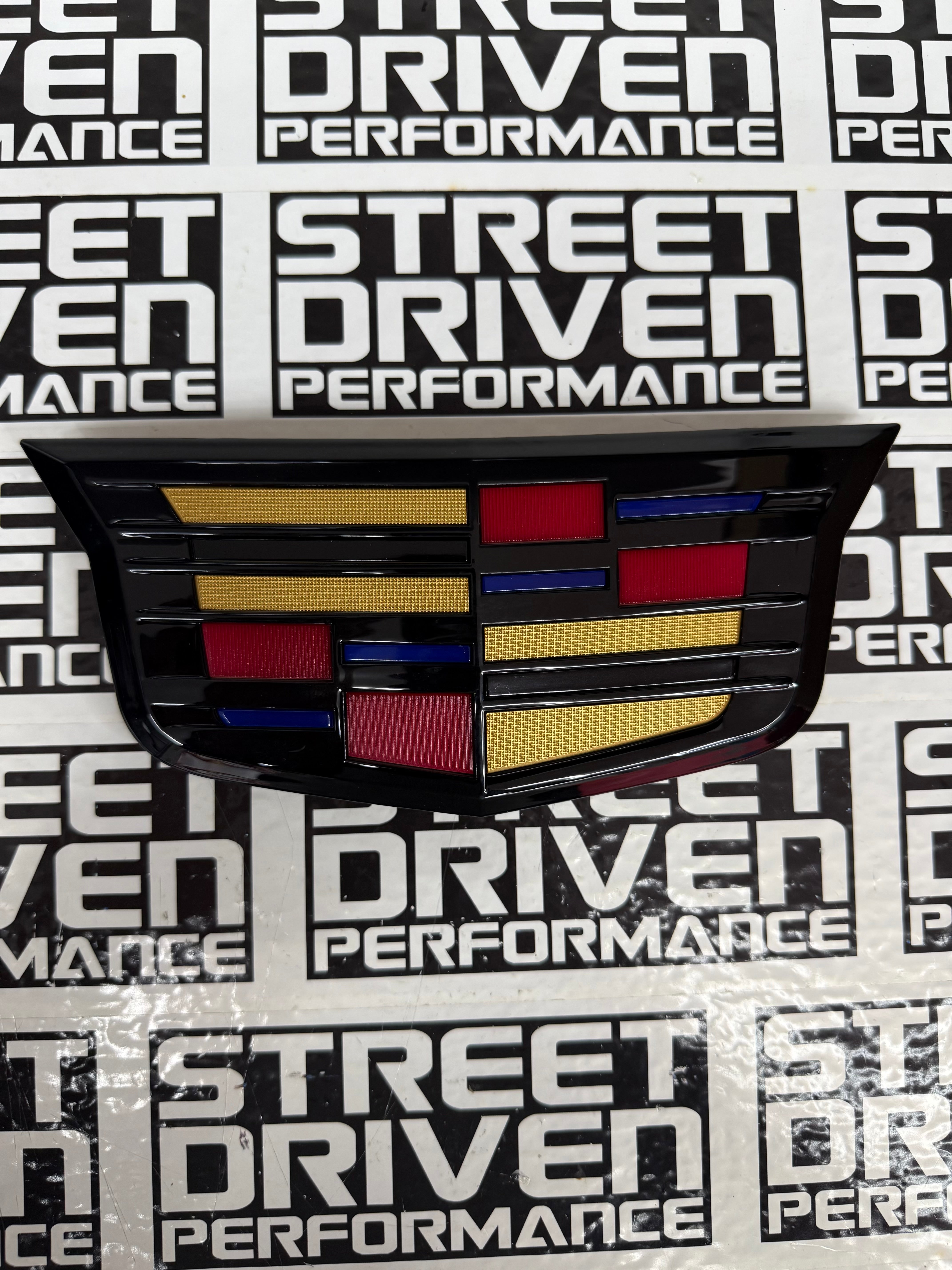 2016-2019 Cadillac CTS-V, V3 Front Grille Emblem Badge Crest Logo