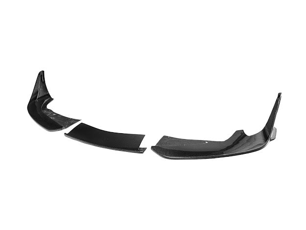 2020-Up Toyota GR Supra A90 A91 | A91 Package CARBON FIBER 3 Piece Front Bumper Lip Splitter Ground Effects