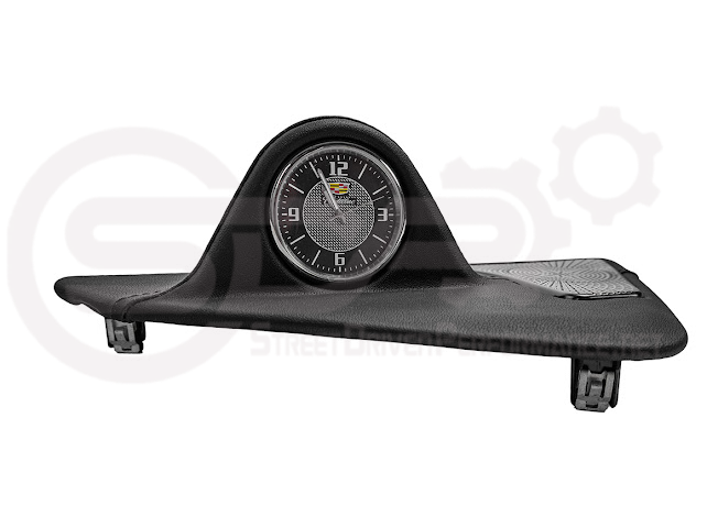2020-Up Cadillac CT4 | Leather Dashboard Center Analog Clock & Speaker Pod (Fits all Models)