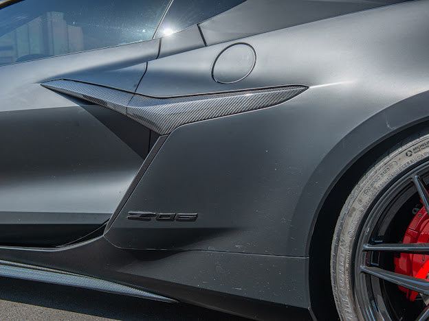 2020+ CORVETTE C8 Z06 / E-RAY |  CARBON FIBER DOOR HANDLE PAIR