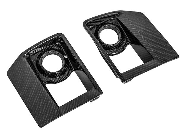 2009-2015 Cadillac CTS-V V2 - Carbon Fiber Fog Light Bezels / Covers
