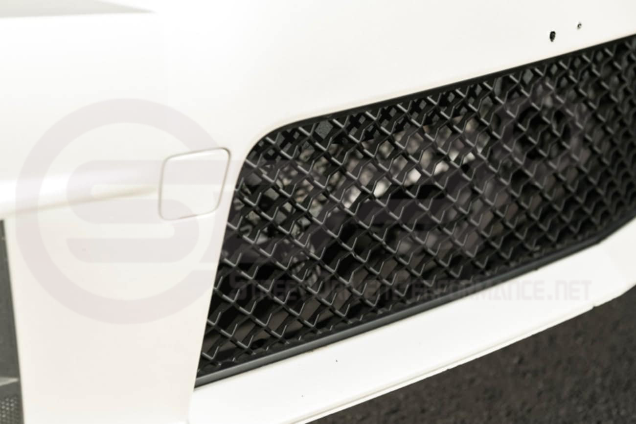 2009-2015 Cadillac CTS-V V2 -  Black front grilles set (blank no emblem)