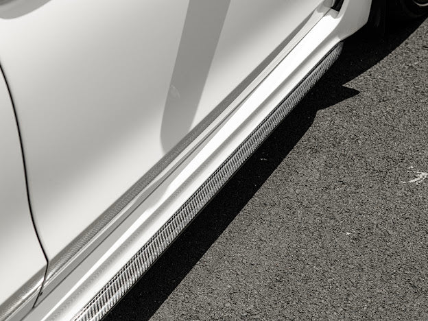 2022-UP HONDA CIVIC TYPE R | JDM STYLE CARBON FIBER SIDE SKIRTS ROCKER PANELS GROUND EFFECTS