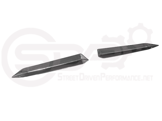 2023-Up CORVETTE C8 Z06 / E-RAY / ZR1 | Z06 FACTORY STYLE CARBON FIBER REAR SPOILER WING WITH 1.5 INCH EXTENDED WICKERBILL WINGLETS