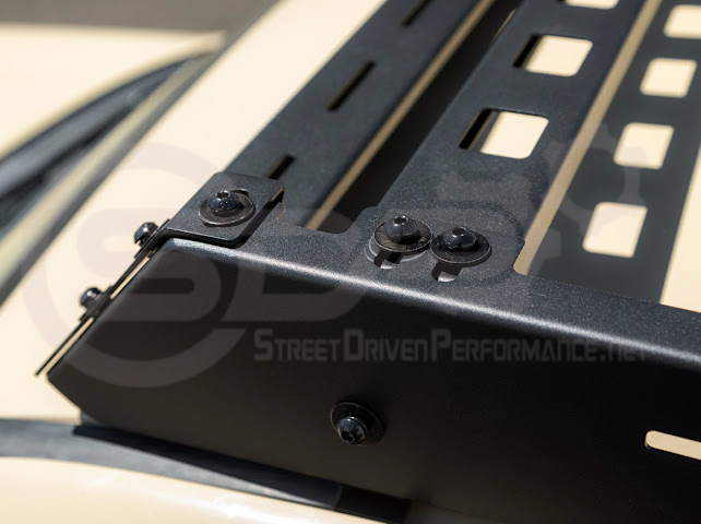 2010-2024 Toyota 4Runner | Carbon Steel Black Top Roof Rack Cargo Carrier
