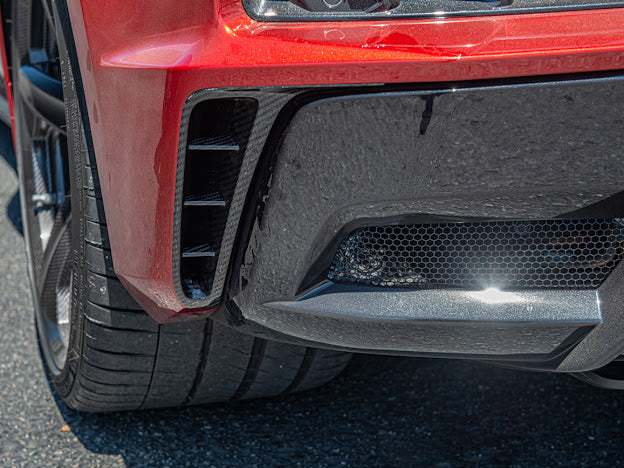2023+ CHEVROLET CORVETTE C8 Z06 |REAR DIFFUSER SIDE VENT COVER PAIR