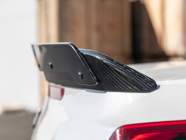 2016-2019 Cadillac ATS-V COUPE  | Wickerbill Trunk Spoiler Wing Carbon Fiber