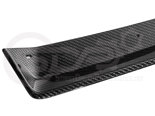 2023-Up CORVETTE C8 Z06 / E-RAY / ZR1 | CARBON FIBER 1.5 INCH EXTENDED REAR SPOILER WING WICKER BILL WINGLETS PAIR