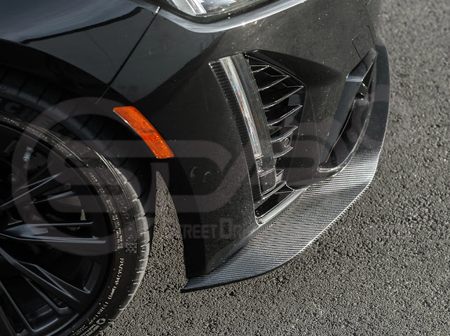 2022-2024 CADILLAC CT5-V BLACKWING SEDAN | FACTORY STYLE CARBON FIBER FRONT LIP SPLITTER GROUND EFFECTS