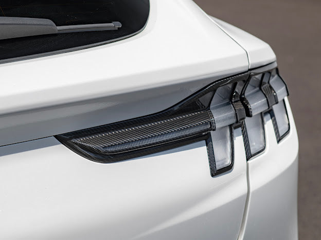 2021-UP MUSTANG MACH-E | CARBON FIBER REAR TAIL LIGHT BEZEL COVER