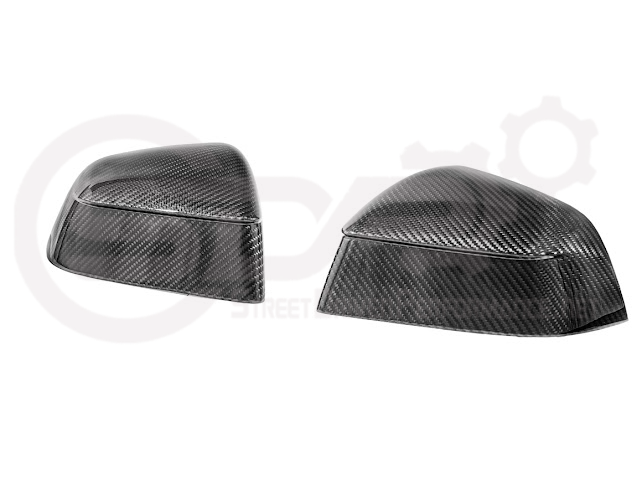 2025-Up Tesla Model Y | Carbon Fiber Tape On Side Mirror Cap Covers Pair