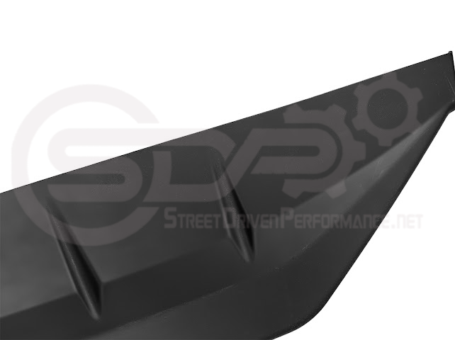 1994-2004 Chevrolet S-10 Street Series MATTE BLACK Rear Tailgate Trunk Spoiler Wing