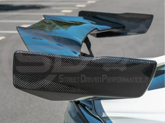 *IMPERFECTION / DISCOUNTED* 2014-2019 CHEVROLET CORVETTE C7 | ZR1 ZTK CONVERSION REAR SPOILER WINGLETS