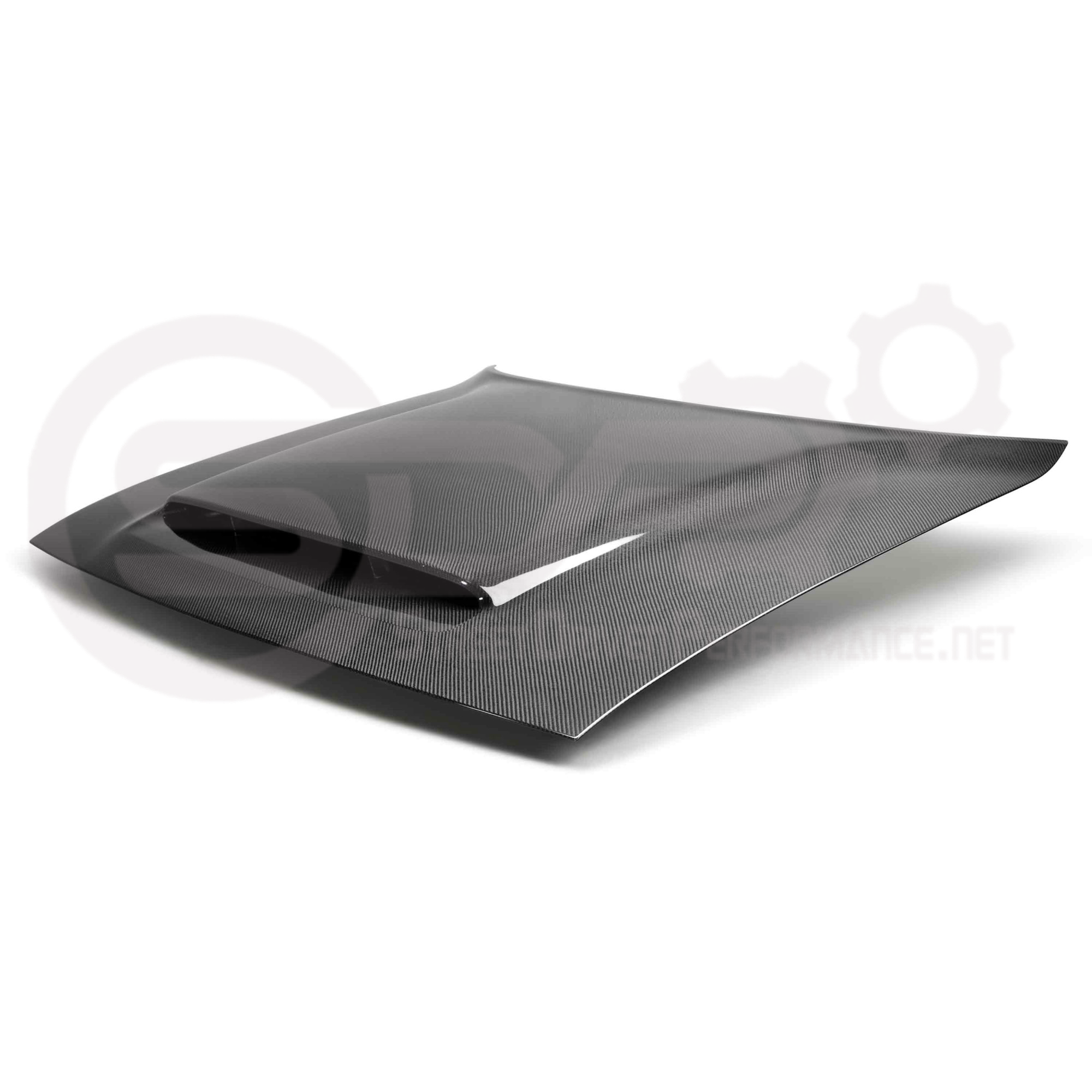 2008-2023 DODGE CHALLENGER | DEMON STYLE CARBON FIBER HOOD WITH FUNCTIONAL SCOOP