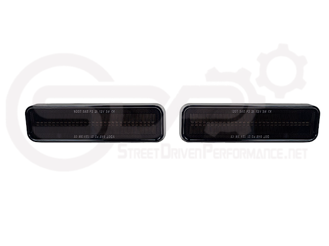1972-1974 Dodge Charger | Front Side Marker Lens Amber Light LED Pair (Clear / Amber / Smoke)