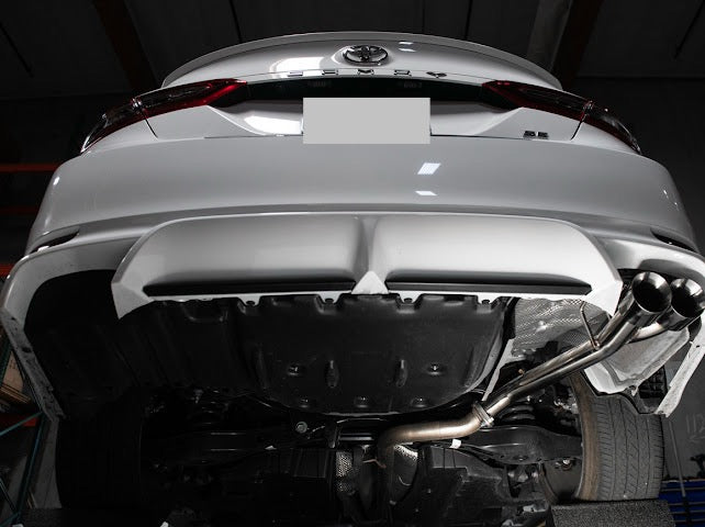 2018-2024 Toyota Camry SE FWD | T-304 Muffler Delete Single Exit Axle Back Exhaust (Chrome or Burnt Blue Tips)