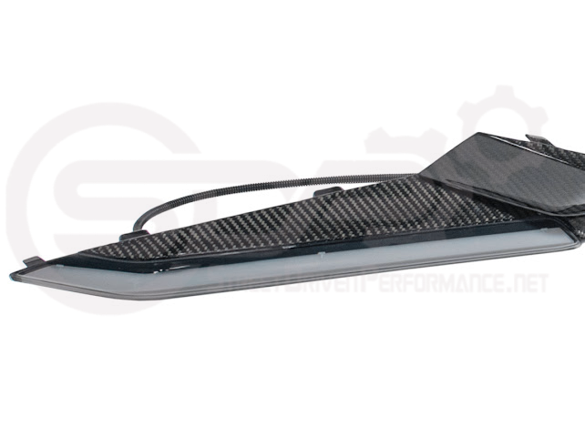 2023+ CHEVROLET CORVETTE C8 Z06 | SEQUENTIAL LED DRL LIGHT BAR BEZEL INSERT