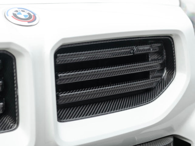 2023-Up BMW G87 M2 | Factory Style Carbon Fiber Front Upper Grille Replacement