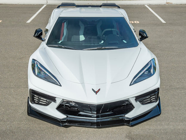 2020+ CORVETTE C8 STINGRAY AND Z51 | SDP PERFORMANCE EXTENDED FRONT SPLITTER LIP GROUND EFFECTS