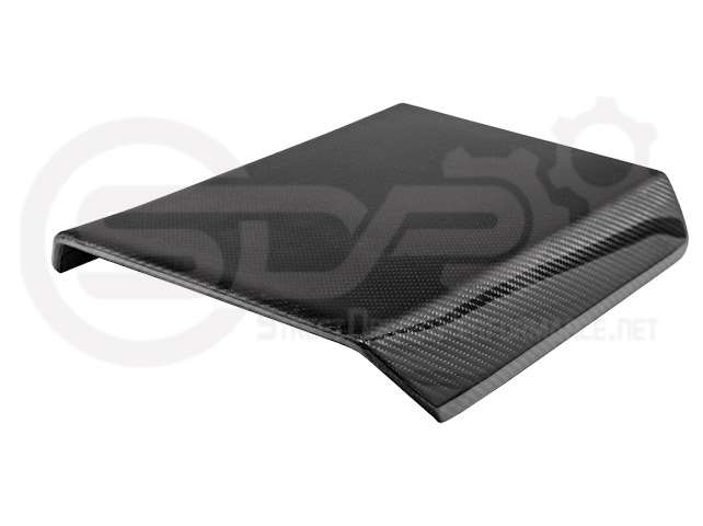 2024-Up Tesla Cybertruck | Interior DRY Carbon Fiber Armrest Trim Cover (Copy)