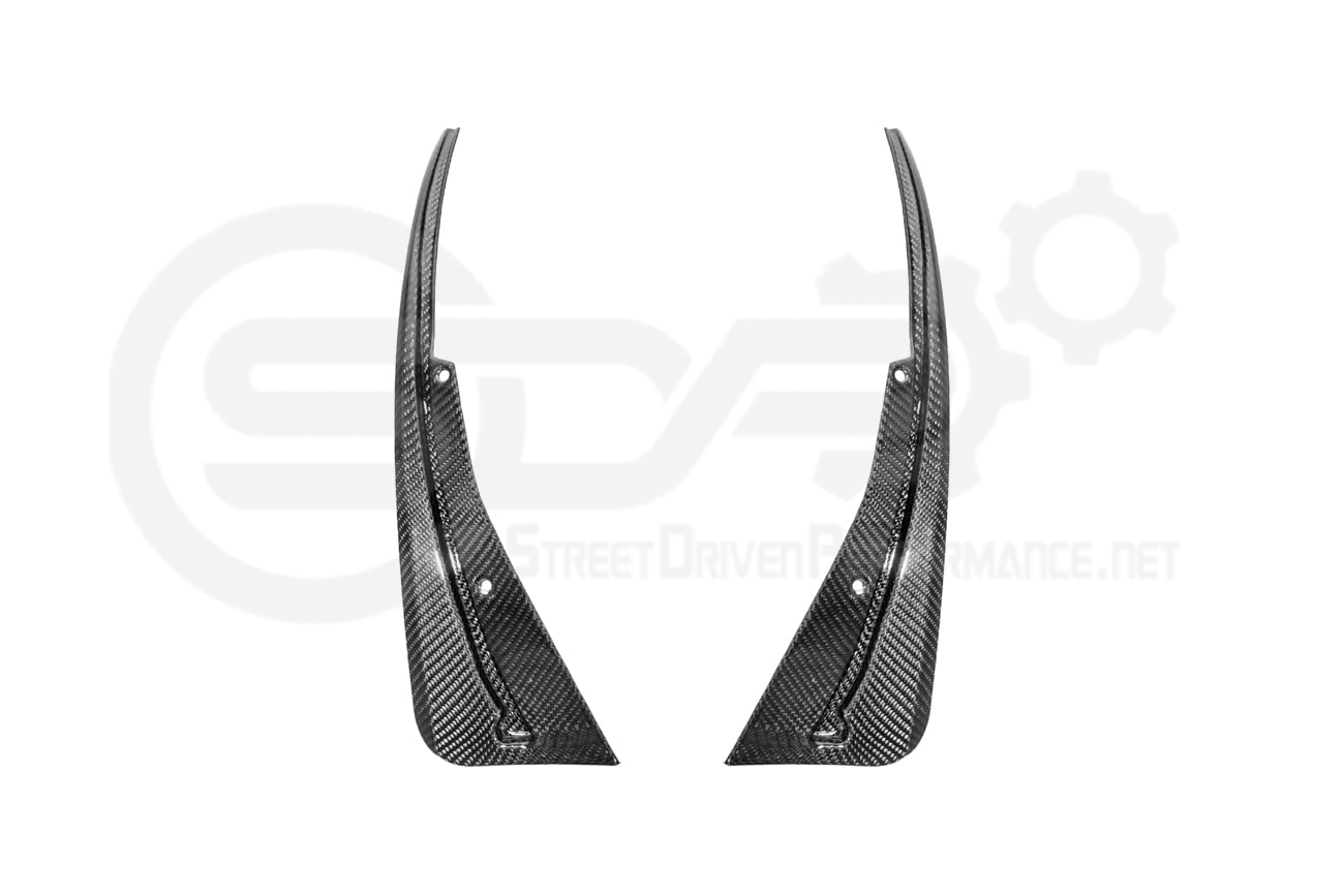 2016-2019 CADILLAC ATS-V SEDAN | SDP PERFORMANCE PACKAGE CARBON FIBER FRONT AND/OR REAR MUD FLAPS SPLASH GUARDS PAIR