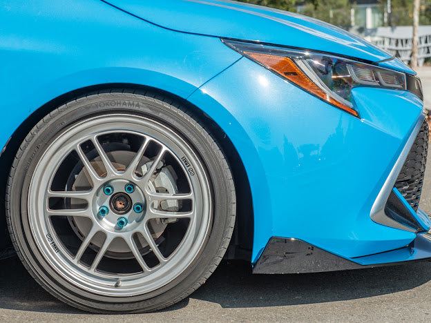 2019-UP TOYOTA COROLLA HATCHBACK | JDM PERFORMANCE PACKAGE FRONT SPLITTER LIP GROUND EFFECTS