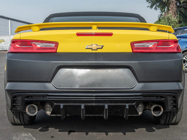 2016-2018 CAMARO ZL1 PACKAGE REAR BUMPER COVER REPLACEMENT & DIFFUSER