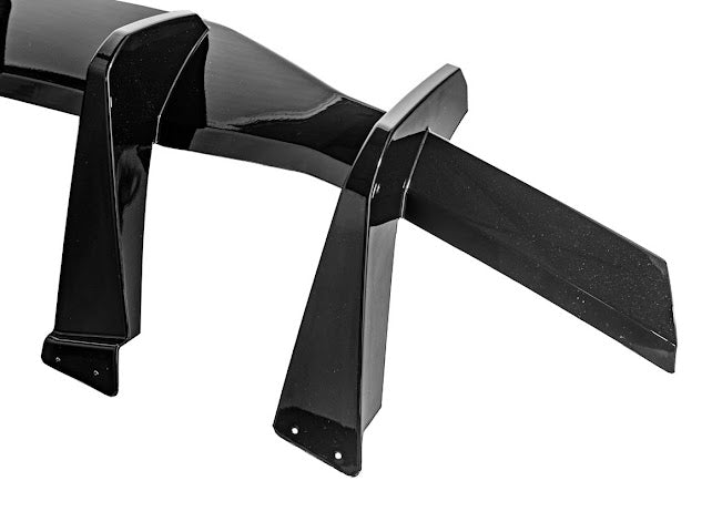 2020-Up Corvette C8 STINGRAY & Z51 | CARBON FLASH 3Pcs Rear Bumper *ADD-ON* Diffuser Lip