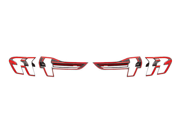 2021-UP MUSTANG MACH-E | CARBON FIBER REAR TAIL LIGHT BEZEL COVER
