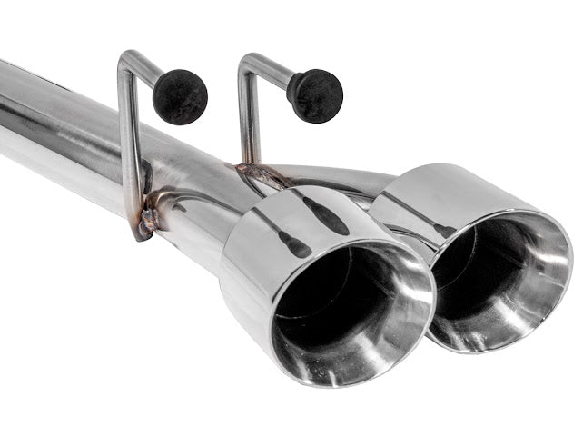 2018-2024 Toyota Camry SE FWD | T-304 Muffler Delete Single Exit Axle Back Exhaust (Chrome or Burnt Blue Tips)