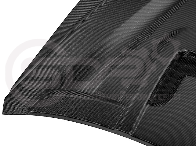 2022-UP TOYOTA TUNDRA | SDP CARBON FIBER FRONT VENTED HOOD WITH SIDE VENTS