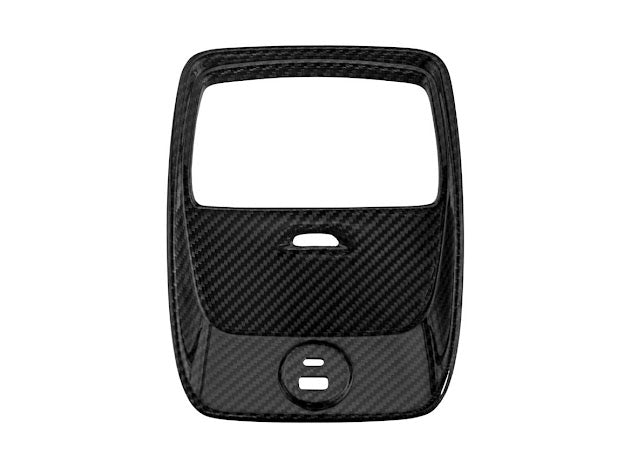 2021-Up Ford Mustang Mach-E |INTERIOR Carbon Fiber Rear AC Outlet Panel Cover
