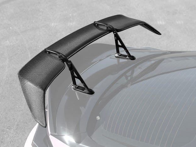 2022-Up Toyota GR86 & Subaru BRZ | Performance Swan Neck Style Carbon Fiber Rear High Wing Spoiler