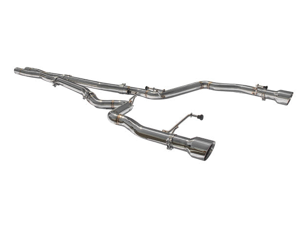 2024-PRESENT FORD MUSTANG S650 GT | STRAIGHT CAT BACK DUAL BURNT TIPS EXHAUST