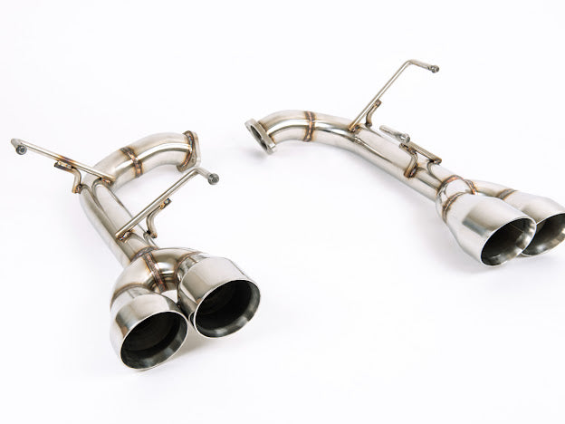 2015-2021 SUBARU WRX / STI | MUFFLER DELETE AXLE BACK EXHAUST 4 INCH CHROME QUAD TIPS