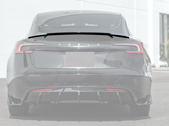 2024-UP TESLA MODEL 3 REAR TRUNK WING SPOILER