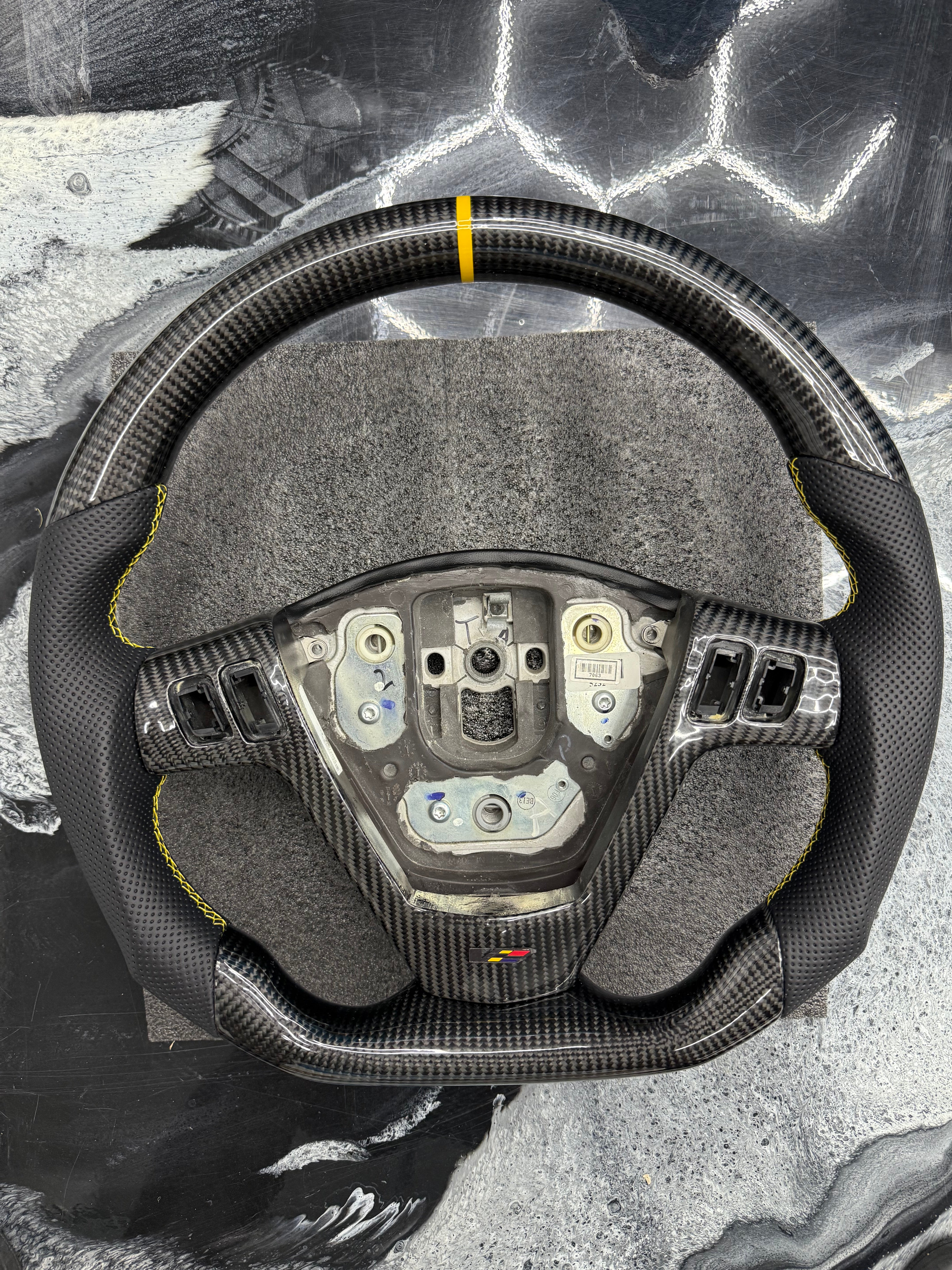 2003 - 2008 Cadillac CTS, CTS-V V1 Carbon Fiber Steering Wheels (IN STOCK NO WAIT TIMES)