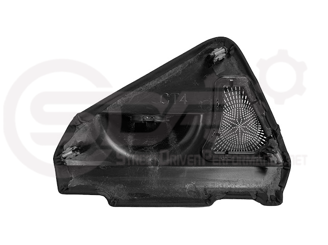 2020-Up Cadillac CT4 | Leather Dashboard Center Analog Clock & Speaker Pod (Fits all Models)