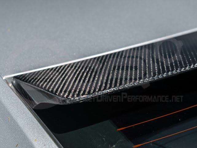 2013-2018 Cadillac ATS ATS-V Sedan | Carbon Fiber Rear Roof Top Window Spoiler Wing
