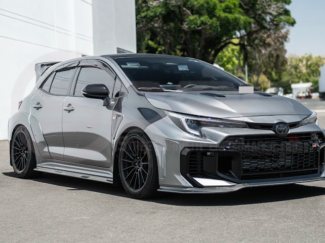 2025-UP TOYOTA GR COROLLA | GR STYLE 3 PIECE FRONT SPLITTER LIP GROUND EFFECTS