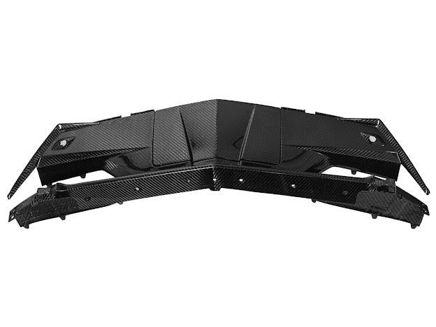 2020+ CHEVROLET CORVETTE C8 STINGRAY & Z51 | CARBON FIBER FASCIA PANEL GRILLE REPLACEMENT