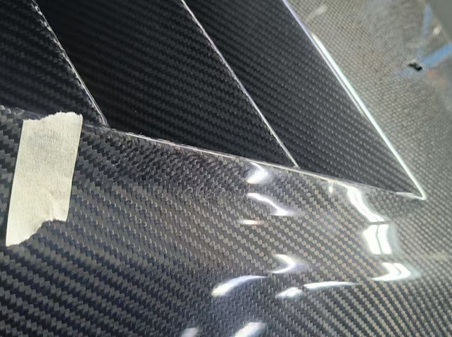 *IMPERFECTION / DISCOUNTED* 2009-2015 Cadillac CTS-V V2 SDP Aggressive Style Carbon Fiber Hood with Vents