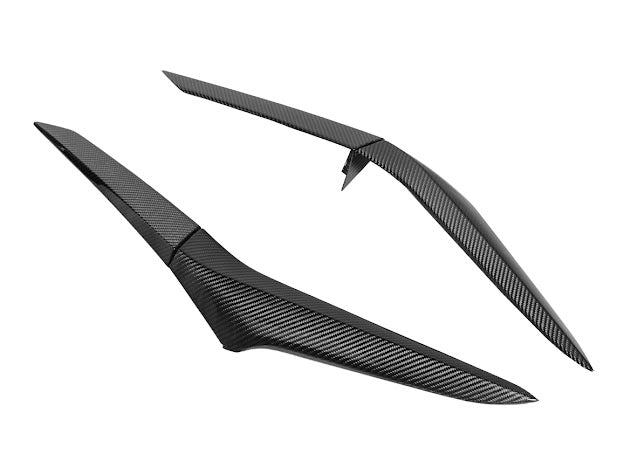 2023+ CORVETTE C8 E-RAY / Z06 | CARBON FIBER SIDE FENDER VENT DOOR TRIM REPLACEMENT PAIR