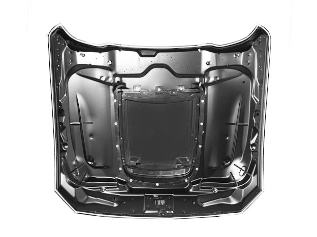 2015-23 FORD MUSTANG S550 | GT500 STYLE FRONT AIR VENTED HOOD