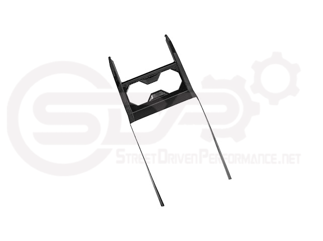 2024-Up Tesla Cybertruck | Interior DRY Carbon Fiber Center Cup Holder Trim Cover