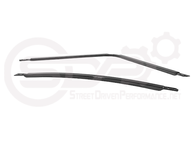 2021-UP BMW G80 M3 & G82/G83 M4 DRY CARBON FIBER ENGINE STRUT BRACE BRACKET TOWER BARS