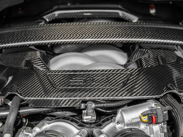 2024-Up Ford Mustang S650 GT & Dark Horse | CARBON FIBER 5.0L Engine Valve Cover