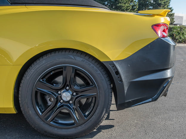 2016-2018 CAMARO ZL1 PACKAGE REAR BUMPER COVER REPLACEMENT & DIFFUSER